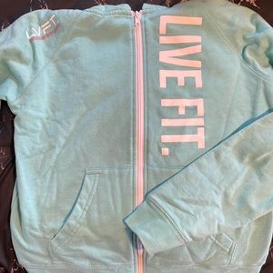 Live Fit Brand Zip Up
